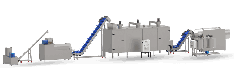 Corn Puff Processing Line
